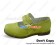 Creamy Yellow Double Straps Low Chunky Sweet Lolita Shoes