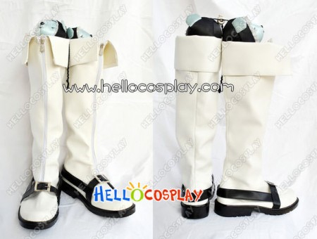 Classical Black Stripe White Boots
