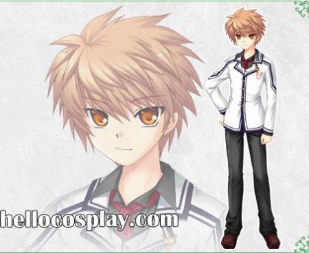 Rewrite Cosplay High School of Kazamatsuri Boy Uniform