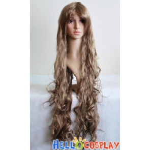 Brown Long Curly Cosplay Wig