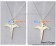 The Hakkenden Cosplay Accessories Cross Pendant Gold