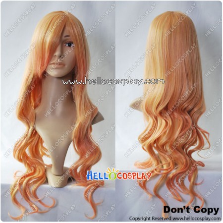 Macross Frontier Cosplay Sheryl Nome Orange Wig