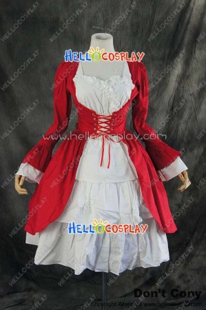 Gothic Lolita Dress Cosplay Costume Queen