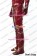 The Flash Barry Allen Cosplay Costume Red Leather Uniform Upgraded Version