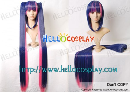 Panty & Stocking with Garterbelt Stocking Cosplay Wig Ponytails