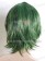 Green Black 001 short Wig