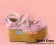 Pink Scalloped Trim Crossing Straps Platform Sweet Lolita Shoes