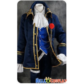 Vocaloid 2 Cosplay DIVA F Kaito Suit Uniform Costume