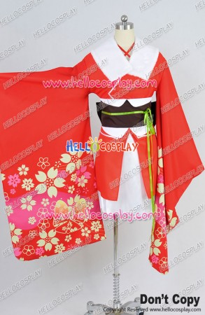Unbreakable Machine Doll Cosplay Yaya Sakura Kimono Costume