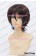 Wig 30CM Cosplay Dark Brown Ordinary Universal Short Layered