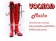 Vocaloid 2 Cosplay Meiko Red Long Boots