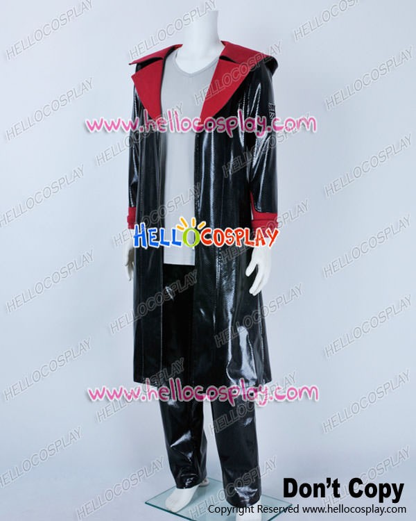 Devil May Cry DMC 2 Cosplay Dante Red Leather Uniform Costume