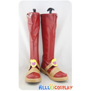 Touhou Project Cosplay Shoes Alice Margatroid Red Boots