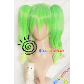 Macross Frontier Cosplay Ranka Lee Green Short Wig