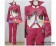 One Piece Cosplay Sadi Chan Pink Costume White Cape