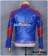 Smallville Clark Kent Cosplay Blue Leather Jacket Coat Costume