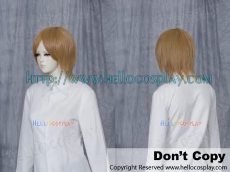 Light Brown Short Cosplay Wig