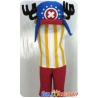 One Piece Cosplay Tony Tony Chopper Two Years Later Costume Blue Hat