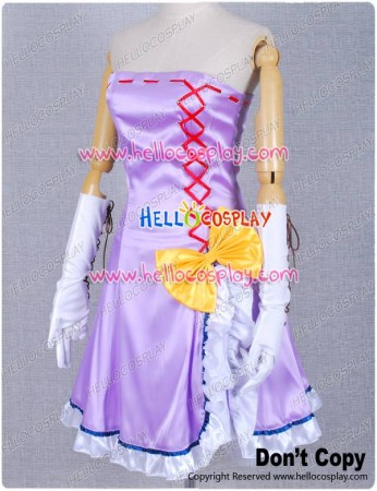 Vocaloid 2 Colorful X Sexy Megurine Luka Cosplay Costume