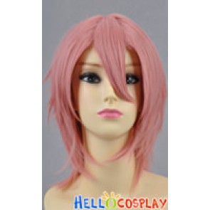 Dark Pink Short Layered Cosplay Wig