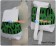 One Piece Cosplay Portgas D Ace Accessories White Green Bag