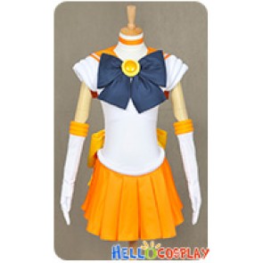 Sailor Moon Cosplay Sailor Venus Minako Aino Costume Fighting Uniform