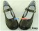 Matt Brown Bow Straps Ruffle Chunky Princess Lolita Shoes