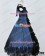 Southern Belle Civil War Lolita Ball Gown Blue Black Lolita Dress