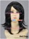 Black Layered Cosplay Short Wig