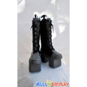 Vocaloid 2 Cosplay Len Kagamine Black Boots