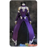 Fate Stay Night Cosplay Saber Lily Dress 2nd Version Costume
