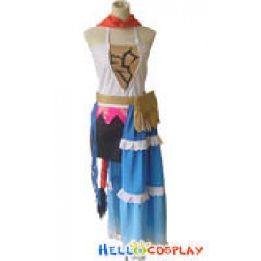 Final Fantasy XII 12 Yuna Cosplay Costume