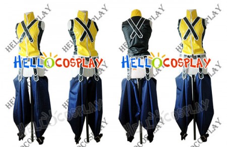 Kingdom Hearts Riku Cosplay Costume