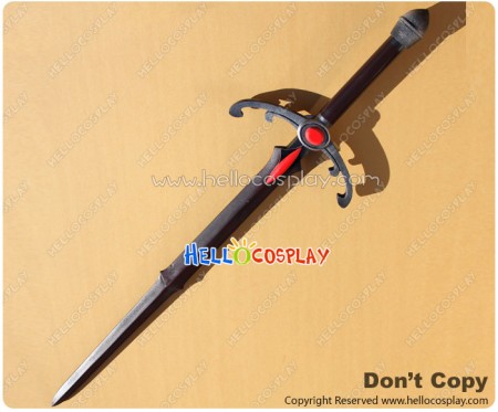 Unlight Cosplay Black Prince Grunwald Sword Weapon