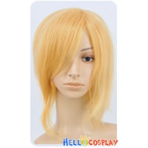 Vocaloid 2 Cosplay Karakuri Burst Killing Doll Kagamine Len Yellow Medium Wig