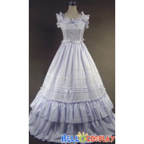 Southern Belle Gothic Lolita Ball Gown White Dress Prom