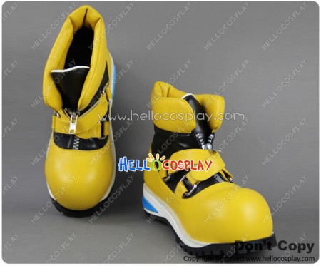 Kingdom Hearts Chain of Memories Cosplay Shoes Sora Yellow Shoes
