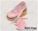 Mirror Pink Thick Crossing Straps Platform Sweet Lolita Shoes