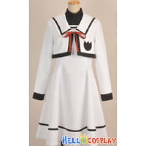 Magical Girl Lyrical Nanoha Cosplay School Girl Uniform