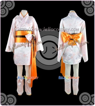 Vocaloid 2 Cosplay Kagamine Rin Kimono