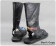 Naruto Cosplay Sasuke Uchiha Zipper Black Long Boots