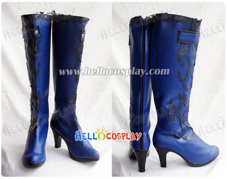 Vocaloid 2 Cosplay Cendrillon Ver Utatane Piko Boots Blue