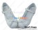 White Ruffle Bow Contract Chunky Sweet Lolita Shoes