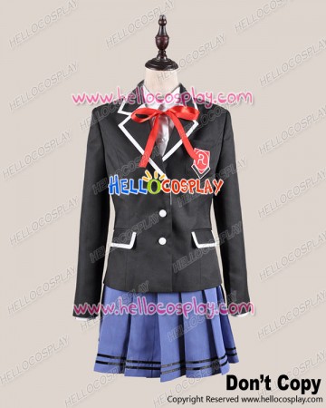 Date A Live Cosplay Origami Tobiichi School Girl Uniform Costume