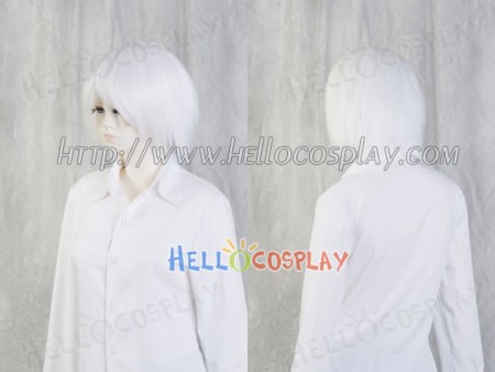 White Short Cosplay Wig