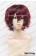 Wig 30CM Cosplay Dull Red Brown Universal Short Layered