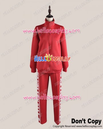 Haikyū Cosplay Volleyball Juvenile Red Sportswear Uniform Costume