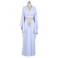 Star Wars Padmé Amidala Dress Cosplay Costume White