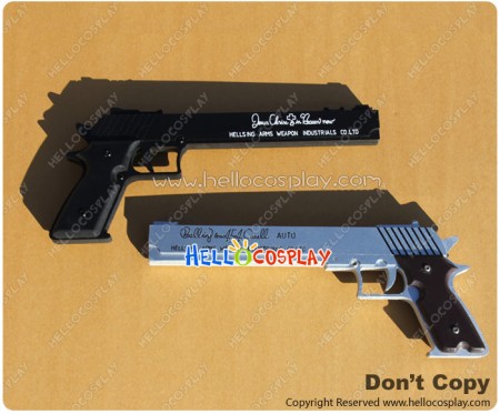 Hellsing Cosplay Alucard Jackal Gun Weapon Prop