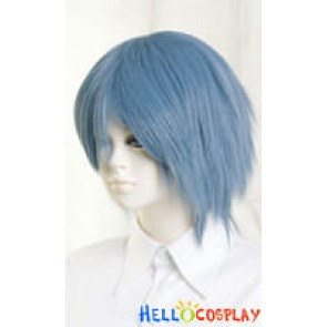Steel Blue Short Cosplay Wig